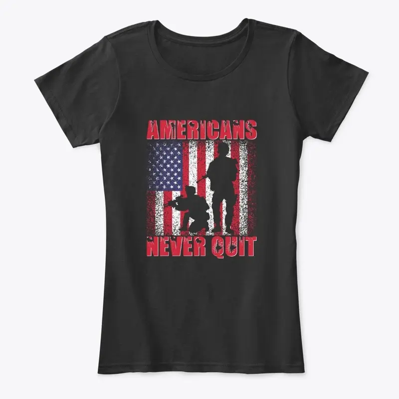 Americans Never Quit